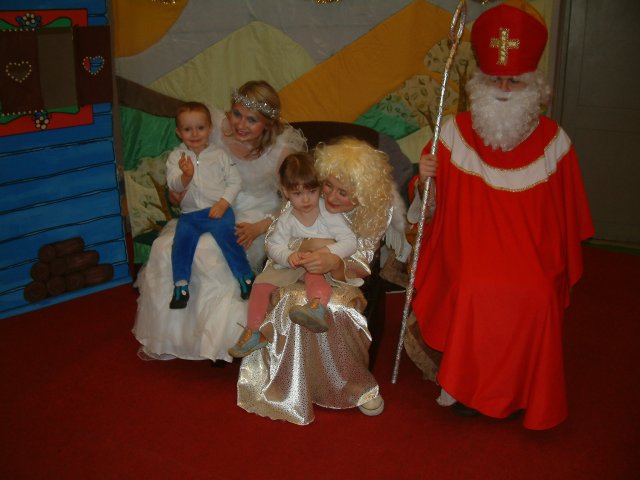 Spotkanie z Mikołajem i Karolinką